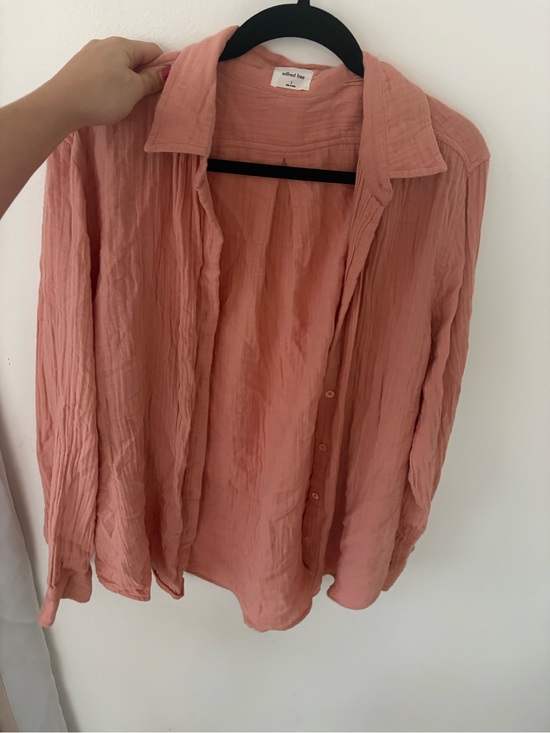 Aritzia Tops - Aritzia Dusty Rose oversized button up